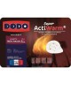 DODO Couette tres chaude 450g/m˛ SUPER ACTIWARM 220x240 cm blanc