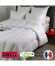 DODO Couette tempérée 350gr/m˛ antiacariens TOTALE FRANCE 200x200 cm blanc