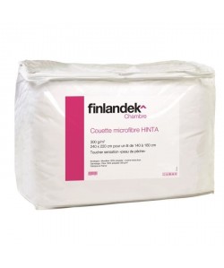 FINLANDEK Couette tempérée microfibre HINTA 220x240 cm blanc