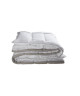 BULTEX Couette Hiver 3D 140x200 cm blanc et gris