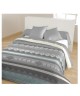 BELIER DU NORD Couette polaire CHALET  220 x 240 cm  Gris Glacier