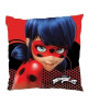 MIRACULOUS LADYBUG Coussin imprimé 40x40 cm  Rouge et noir