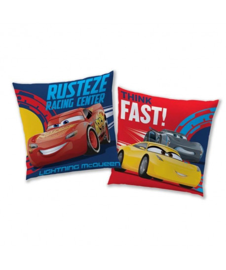 DISNEY CARS GENERATION Coussin carré 40 x 40 cm