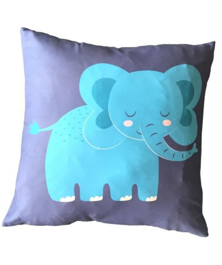 Coussin Elephant  50x50cm