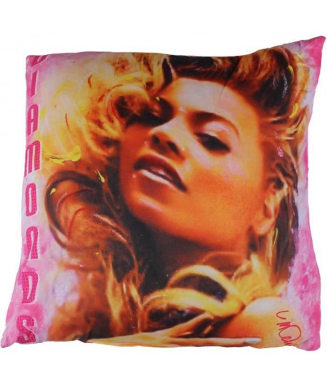 Coussin Microfibre Music Star BEYONCE 40x40 cm rose