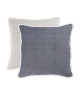 DEKOANDCO Coussin 40x40 cm CHINNY BLUE STONE