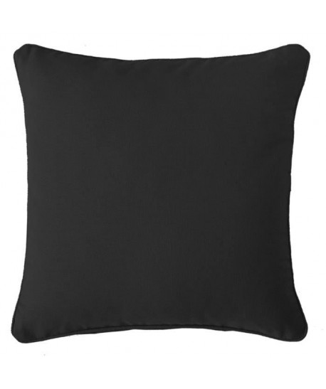 FINLANDEK Coussin uni Kajaani 40 cm noir