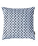 FINLANDEK Coussin imprimé Feuilles Kerava  Sulka 40x40 cm noir