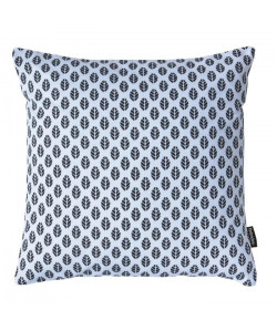 FINLANDEK Coussin imprimé Feuilles Kerava  Sulka 40x40 cm noir