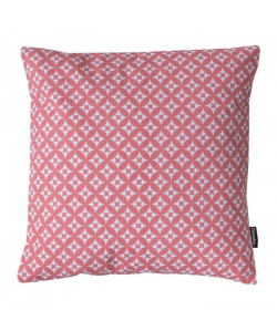 FINLANDEK Coussin imprimé croix Kerava  Oulu 40 cm blush