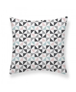 FINLANDEK Coussin AINIKKI 60x60 cm rose et gris