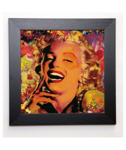 ORTEGA GUILLAUME Image encadrée Marilyn I 37x37 cm Multicolore