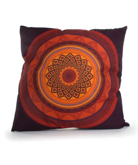 MARLENE BACKER Coussin déhoussable Mandy 45x45 cm orange