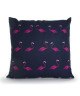 MARLENE BACKER Coussin déhoussable Ava 45x45 cm marine et rose