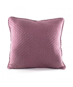 MARLENE BACKER Coussin Juliette 45x45 cm mauve