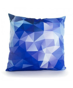 ANDORA Coussin déhoussable NESTOR 45x45 cm bleu et blanc