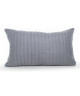 ANDORA Coussin déhoussable LILI 30x50 cm gris