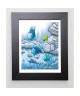 PFISTER Image encadrée The Rainbow Fish I 31x37 cm Multicolore