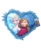 LA REINE DES NEIGES Coussin Oreiller Coeur