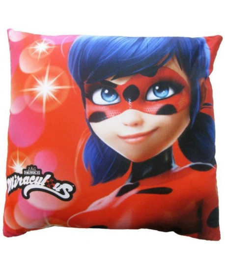 MIRACULOUS Coussin 35x35 cm rouge