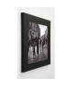 PHOTOGRAPHIE COLLECTION Image encadrée A l\'attaque  31x37 cm Gris