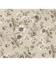 O\'CBO Lot de 2 coussins déhoussables SHABBY  42x42x10 cm  Beige  Motifs : Fleurs et points