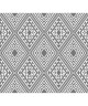 O\'CBO Lot de 2 coussins déhoussables AZTEQUES 40x40 cm  Gris