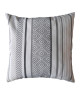 O\'CBO Coussin déhoussable BRISE 52x52 cm  Gris et blanc