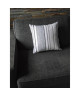 O\'CBO Coussin déhoussable BRISE 52x52 cm  Gris et blanc