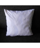 O\'CBO Coussin déhoussable fourrure 42x42 cm  Blanc