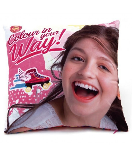 SOY LUNA Coussin Recto/Verso 35x35 cm