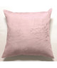 SOLEIL D\'OCRE Coussin en dévoré Fleur 40x40 cm rose