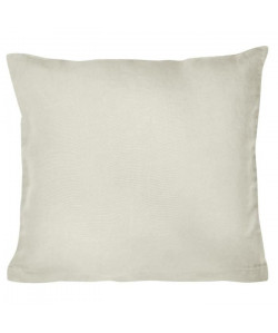 VENT DU SUD Housse de coussin SONATE en lin lavé  45x45 cm  Beige ficelle