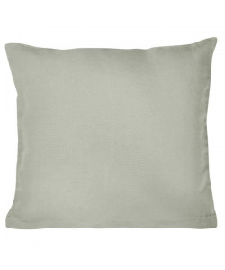 VENT DU SUD Housse de coussin SONATE en lin lavé  45x45 cm  Gris taupe