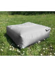 EASY FOR LIFE Coussin de sol Blok  90cm  Gris alu