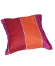 JARDIN PRIVE Coussin Déco a volant J\'ADORE Rouge 40x40x10cm