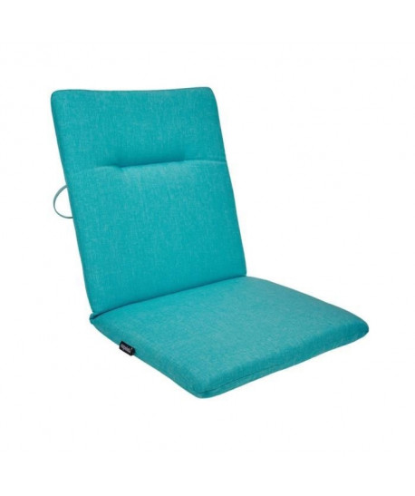 EZPELETA Coussin de chaise maxi Green  87 x 44 cm  Bleu turquoise