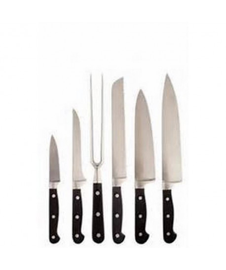 AMEFA Set de 6 couteaux de cuisine Gamme Nice