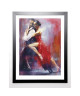 ALVAREZ Image encadrée Tango Nuevo I 67x87 cm Rouge