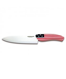 LE COUTEAU DU CHEF 1 couteau chef 15cm manche soft touch  Décors USA