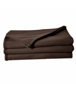 Couverture polaire Polfirst  100% polyester 250g/m˛  Chocolat  150 x 220 cm