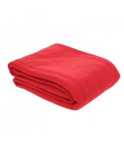 Couv. Polaire 350g/m2 ROUGE 180x220cm