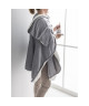 TODAY Plaid sherpa cocoon STOCKHOLM QUARTZ 120x150 cm gris