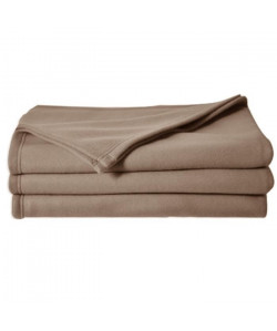 POLECO couverture polaire TAUPE 180