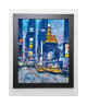 AVIS Image encadrée Times Square, NYC  47x57 cm  Bleu