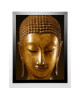 AYUTTAHYA Image encadrée Buddha Sakyamuni 67x87 cm Marron