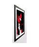 BAHNER Image encadrée Femme en Vogue II 67x87 cm Rouge