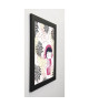 BAMFORD Image encadrée Baby Kiku  47x57 cm  Rose