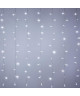 XmasKING Rideau LED d\'extérieur noël  Blanc froid  L 255 x H 110 cm