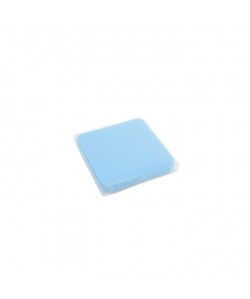 YONG Set de 12 Sousverres plastique  9x9cm  Bleu vif
